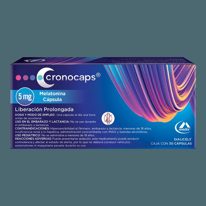 Cronocaps 5 Mg Con 30 Capsulas