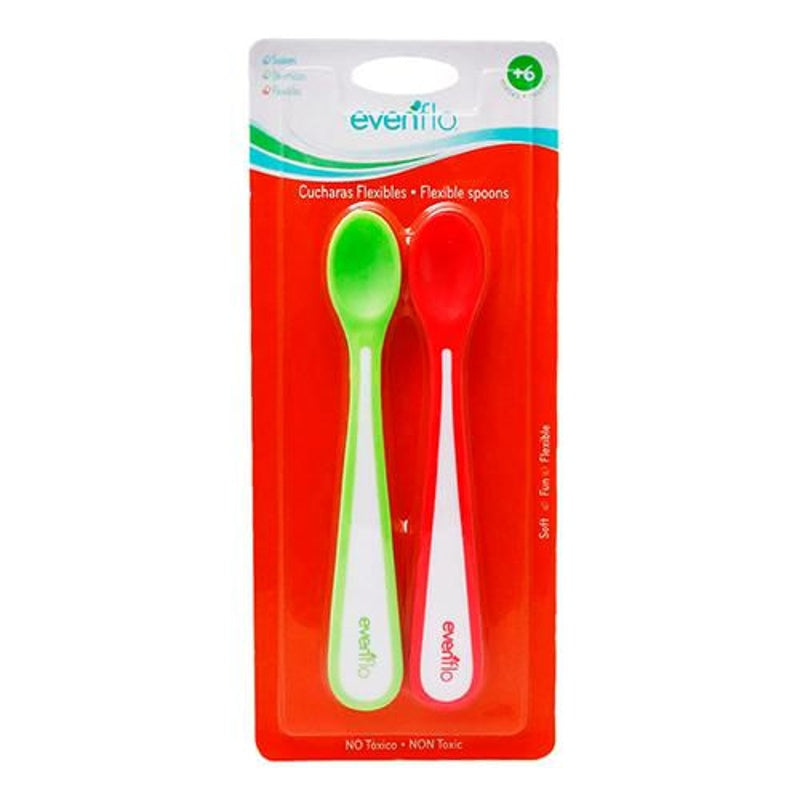 Cuchara Evenflo Flexibles Con 2 3451 7501027553751