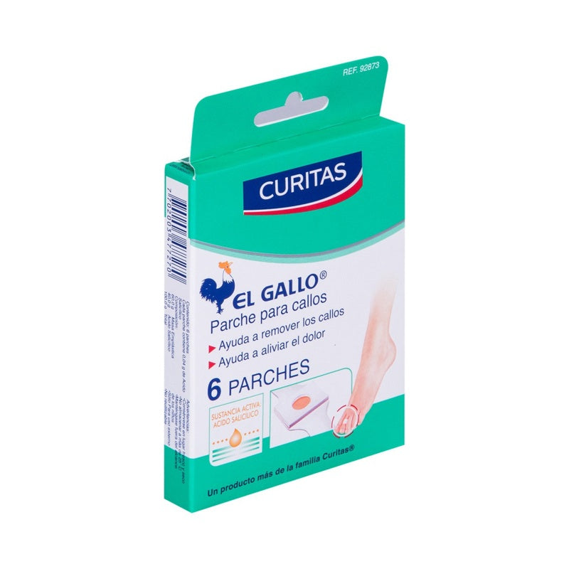 Curitas Parche El Gallo Con 6 7220