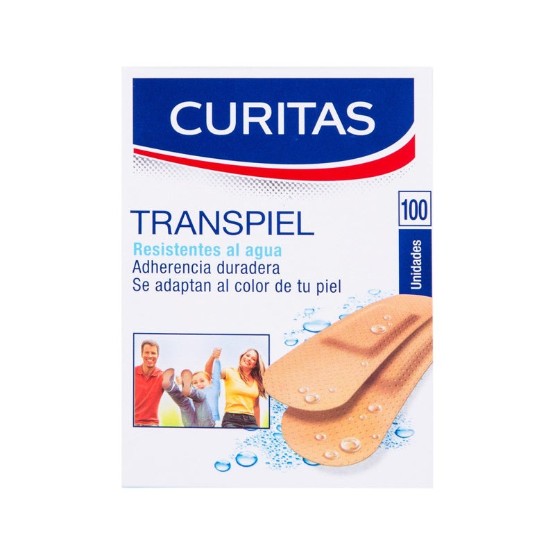 Curitas Transpiel 100 Piezas