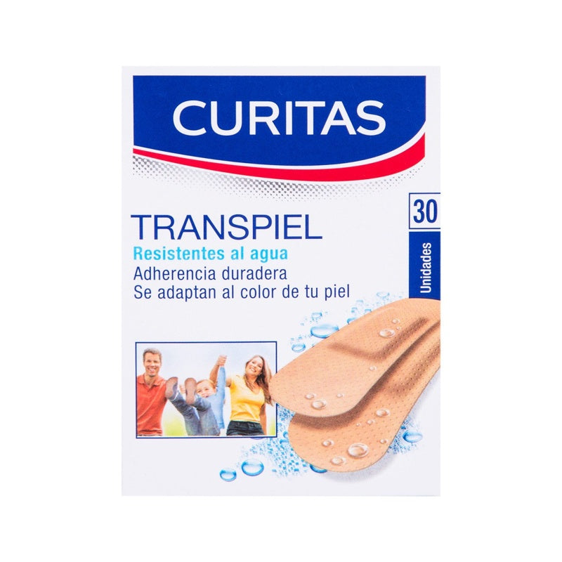 Curitas Venditas Transparente Piel Antisep Con 30