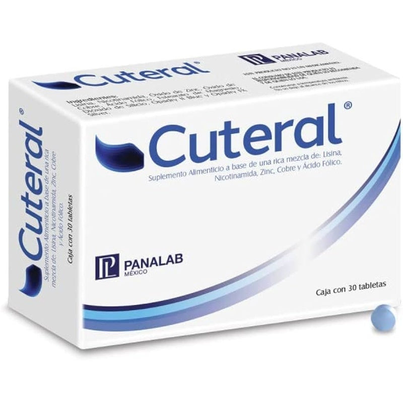 Cuteral 30 Tabletas Suplemento Alimenticio