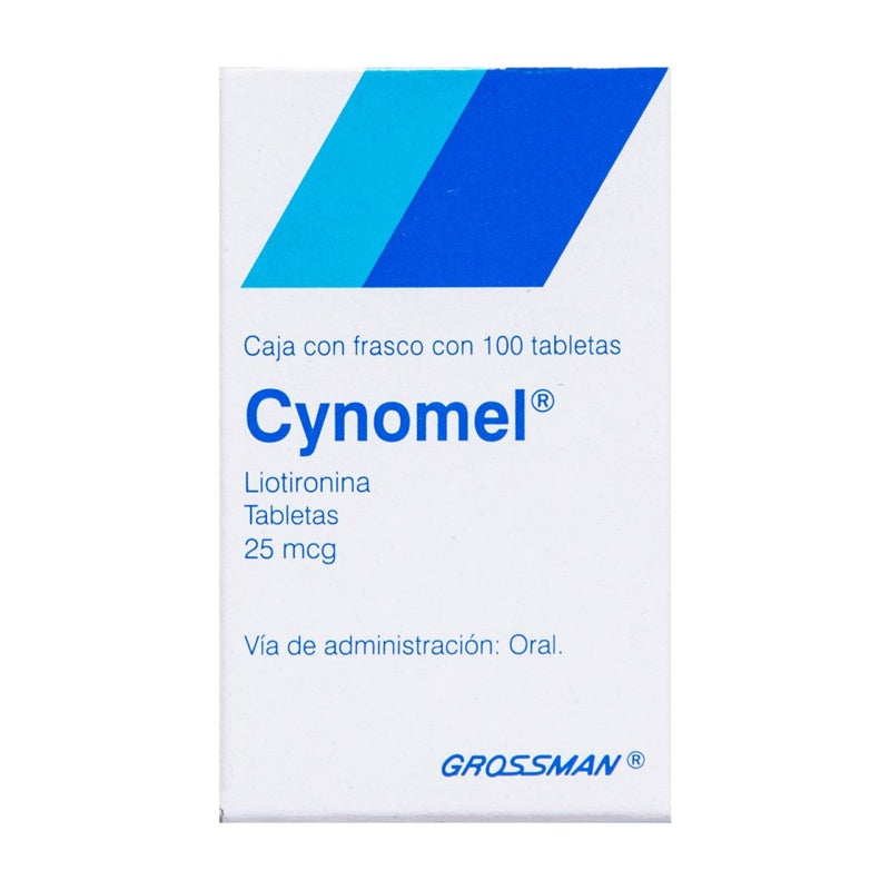 Cynomel 25 Mcg Con 100 Tabletas 75015961