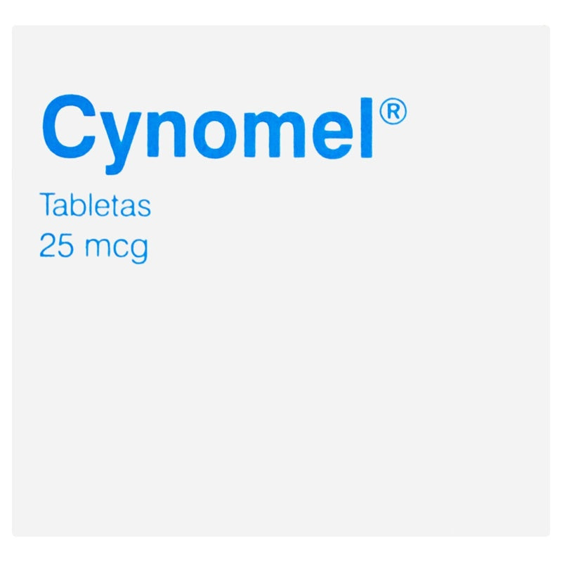 Cynomel 25 Mcg Con 100 Tabletas 75015961 perfil 5