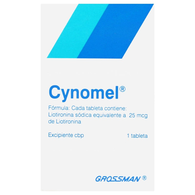 Cynomel 25 Mcg Con 100 Tabletas 75015961 perfil 6