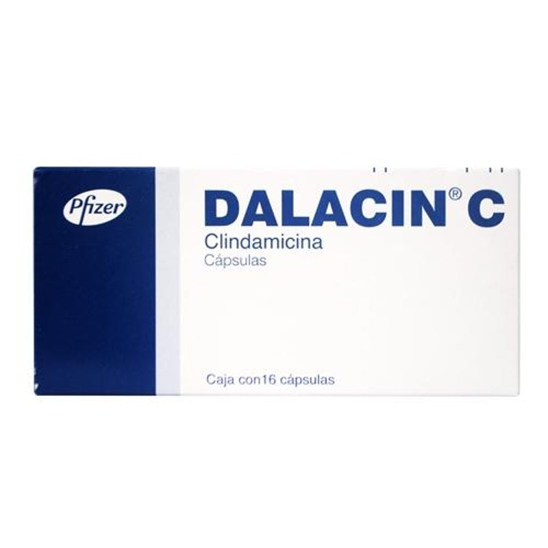 Dalacin C 300 Mg Con 16 Capsulas