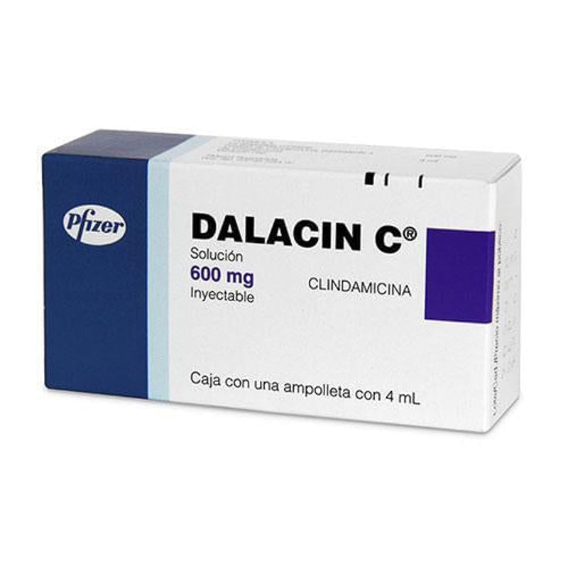 Dalacin C 600 Mg / 4 Ml 1 Frasco ímpula