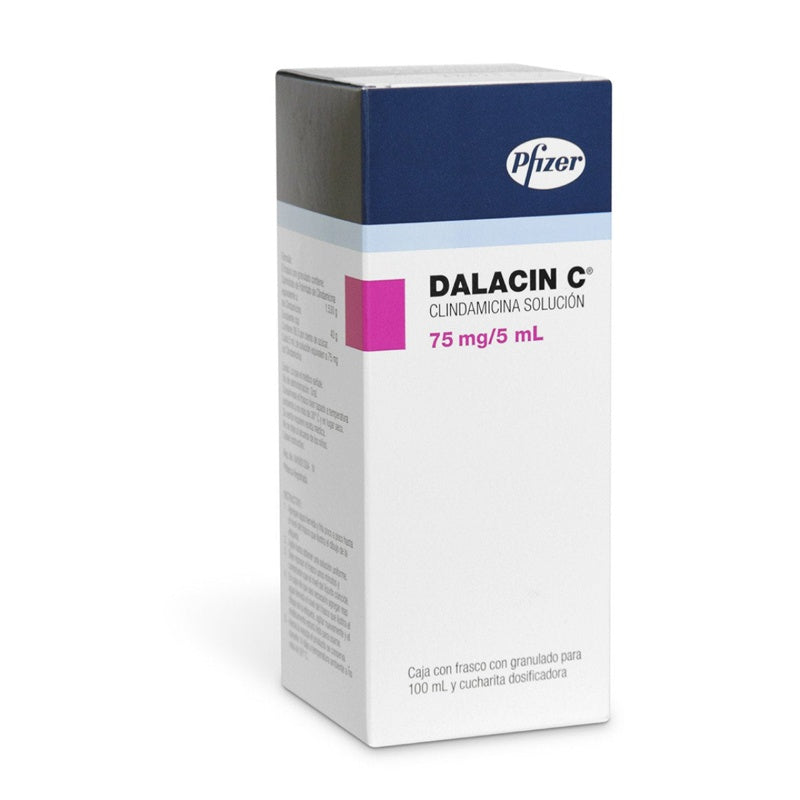 Dalacin C 75 Mg / 5 Ml 100 Ml Suspensión