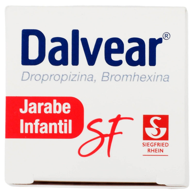 Dalvear Sf Infantil Fresa 150 / 80 Mg / 100 Ml 120 Ml Jarabe 7501300421579 perfil 6