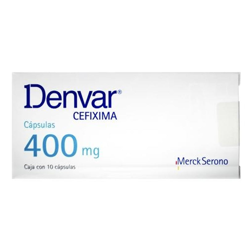 Denvar 400 Mg Con 10 Capsulas