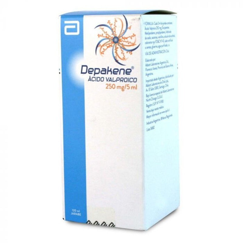 Depakene 250 Mg / 5 Ml 120 Ml Jarabe