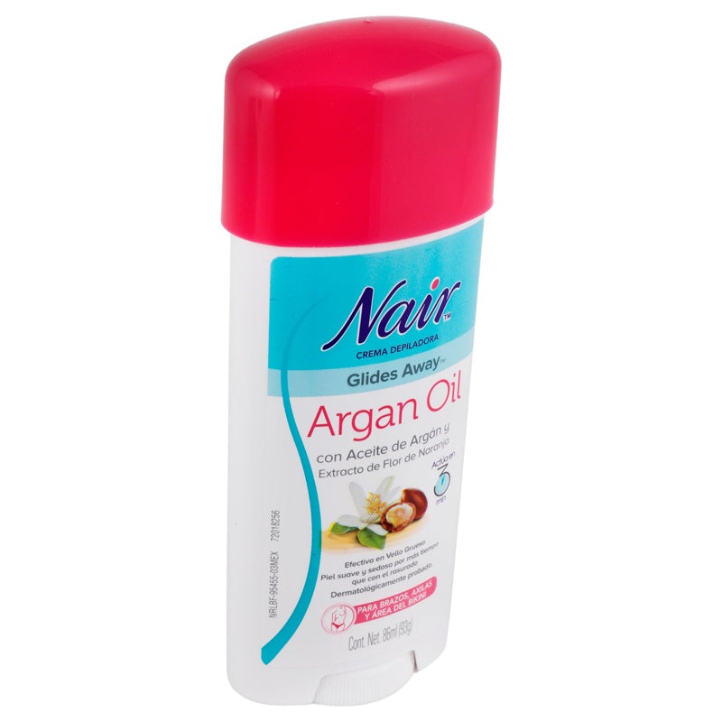 Depil Nair Glides Away Argan Oil Corporal Con 93 G. perfil 2