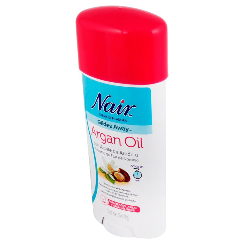 Depil Nair Glides Away Argan Oil Corporal Con 93 G. perfil 4