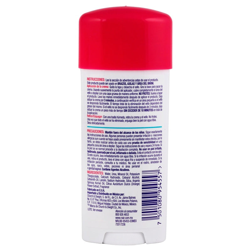 Depil Nair Glides Away Argan Oil Corporal Con 93 G. perfil 7