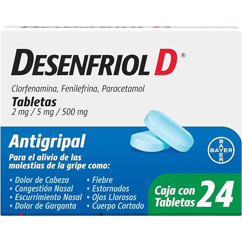 Desenfriol D 24 Tabletas