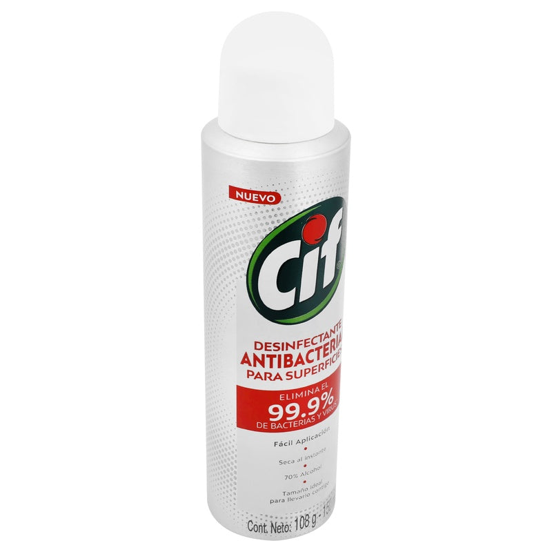 Desinfectante Cif Antibacterial Super Spray 150 Ml 7506306223189