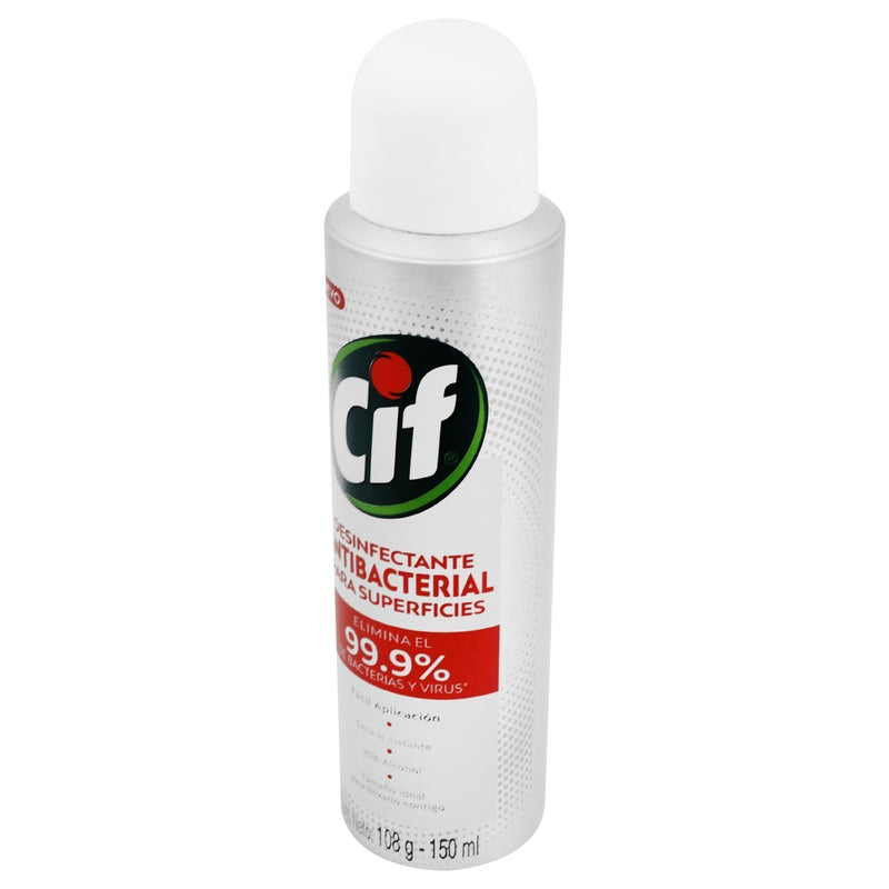 Desinfectante Cif Antibacterial Super Spray 150 Ml 7506306223189 perfil 4