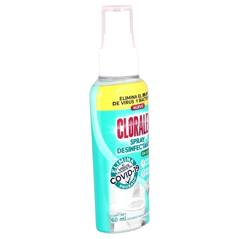 Desinfectante Clorox Spray 60 Ml 7501025401559 perfil 2