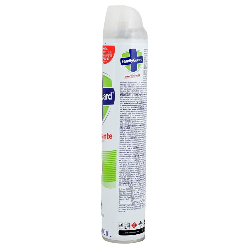 Desinfectante Family Guard 400 Ml Spray 7501032919177 perfil 5