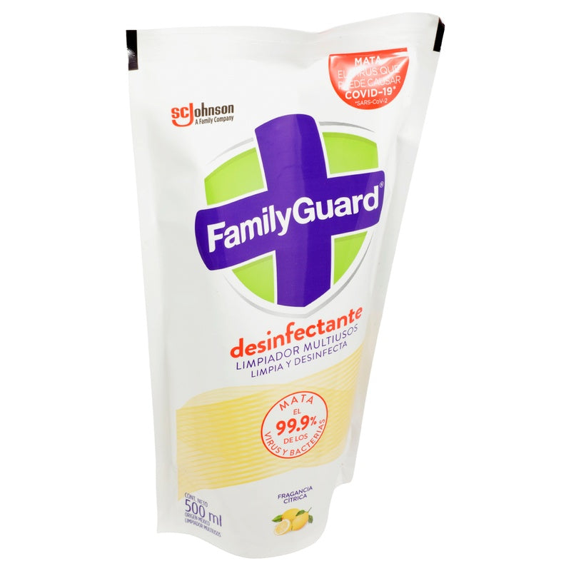 Desinfectante Family Guard Citrico Refil500 Ml 7501032920579 perfil 2