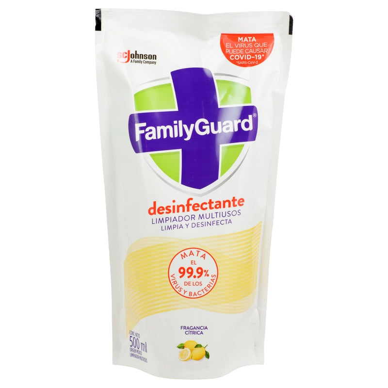 Desinfectante Family Guard Citrico Refil500 Ml 7501032920579 perfil 5