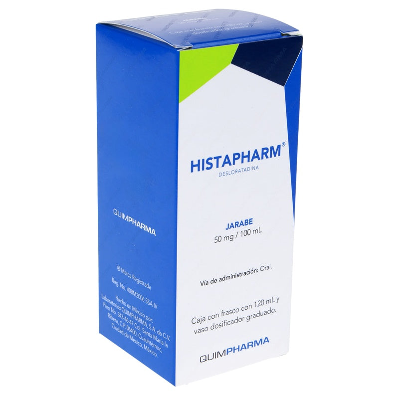 Desloratadina 50 Mg / 5 Ml 120 Ml Jarabe Histapharm 7502223112452 perfil 5