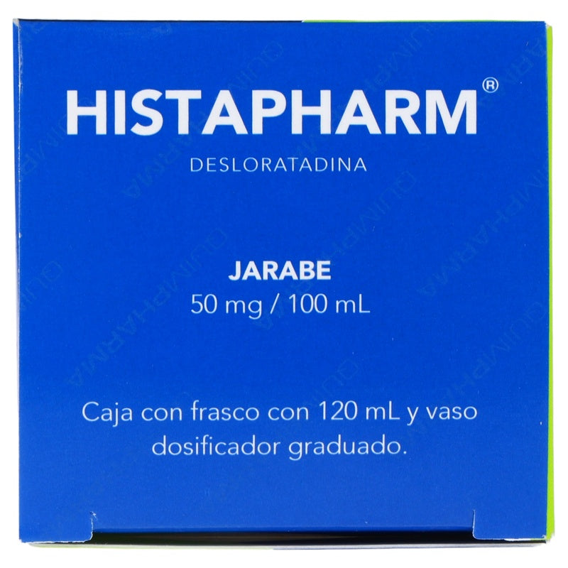 Desloratadina 50 Mg / 5 Ml 120 Ml Jarabe Histapharm 7502223112452 perfil 7