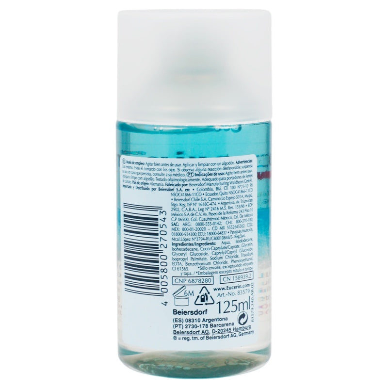 Desmaquillante Eucerin Dermato Clean125 Ml