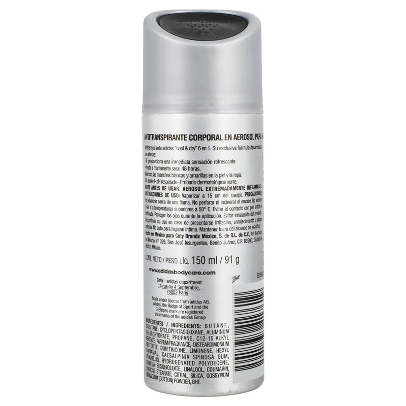 Desodorante Adidas M Cool&Dry Spray 150 Ml perfil 7