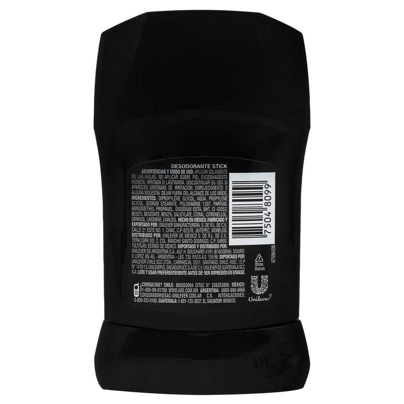 Desodorante Axe Men Black Stick 54 G 75048099 perfil 3
