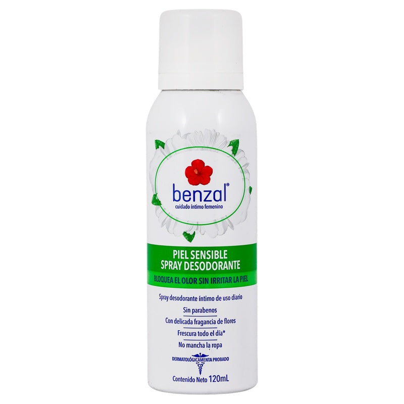 Desodorante Benzal Intm P-Sens Spray 120 Ml 7501080160781