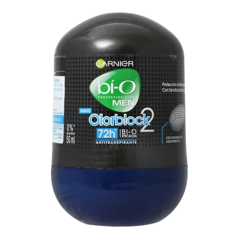 Desodorante Bi-O Men Olor Block2 Roll On 50 Ml 7509552913774 perfil 2