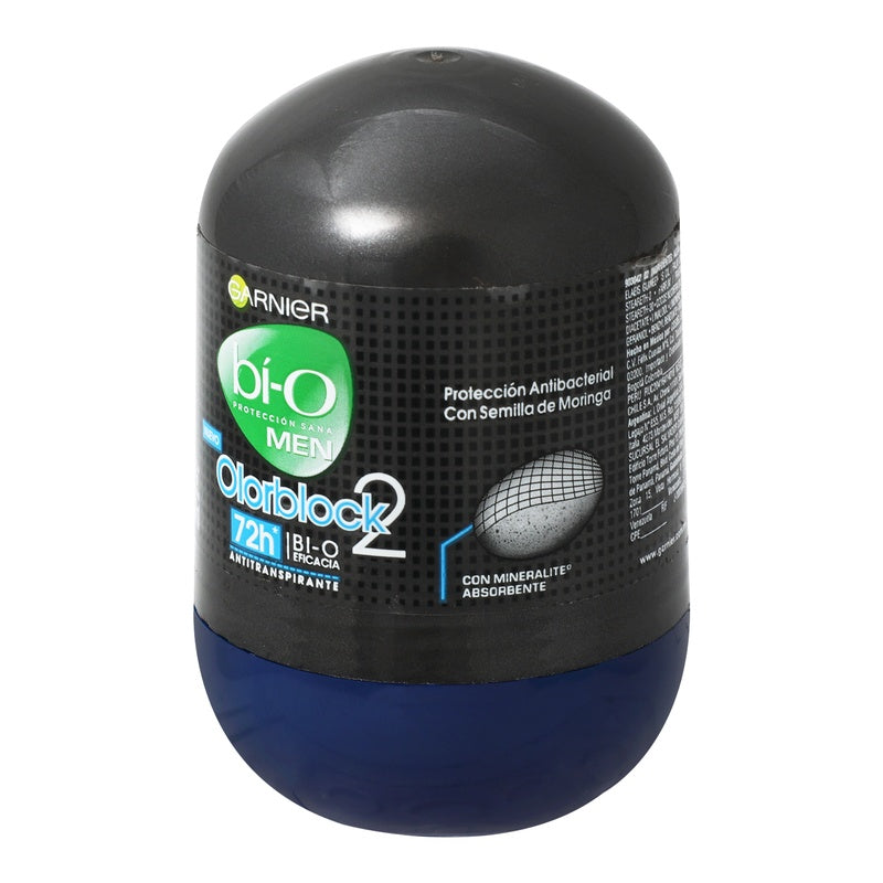 Desodorante Bi-O Men Olor Block2 Roll On 50 Ml 7509552913774 perfil 3