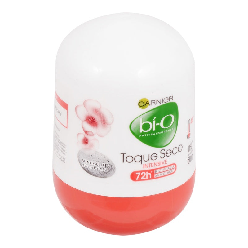 Desodorante Bi-O Woman Intens Seco Roll On 50 Ml 7509552910735 perfil 3