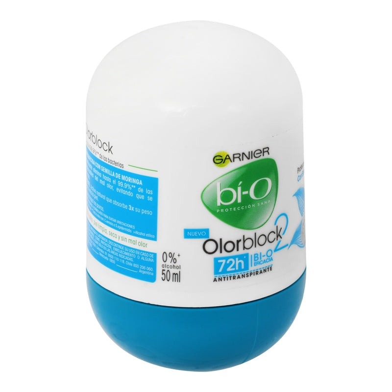 Desodorante Bi-O Woman Olorblock2 Roll On 50 Ml 7509552913767 perfil 2