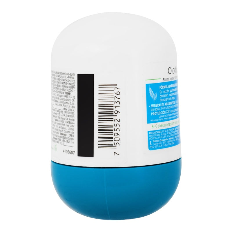 Desodorante Bi-O Woman Olorblock2 Roll On 50 Ml 7509552913767 perfil 5