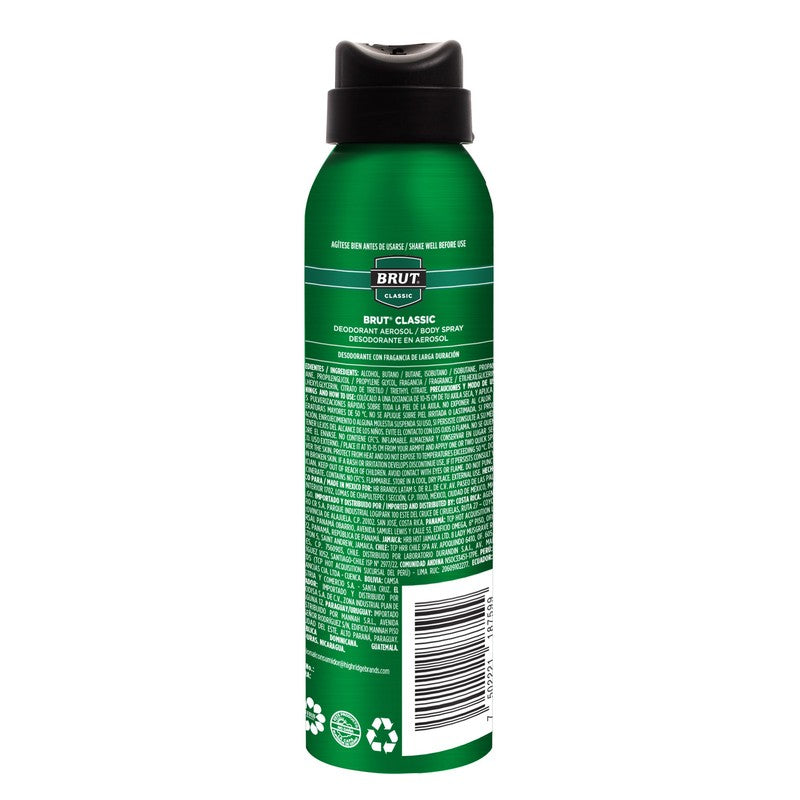Desodorante Brut Classic 150 Ml Spray 7502221187599 10