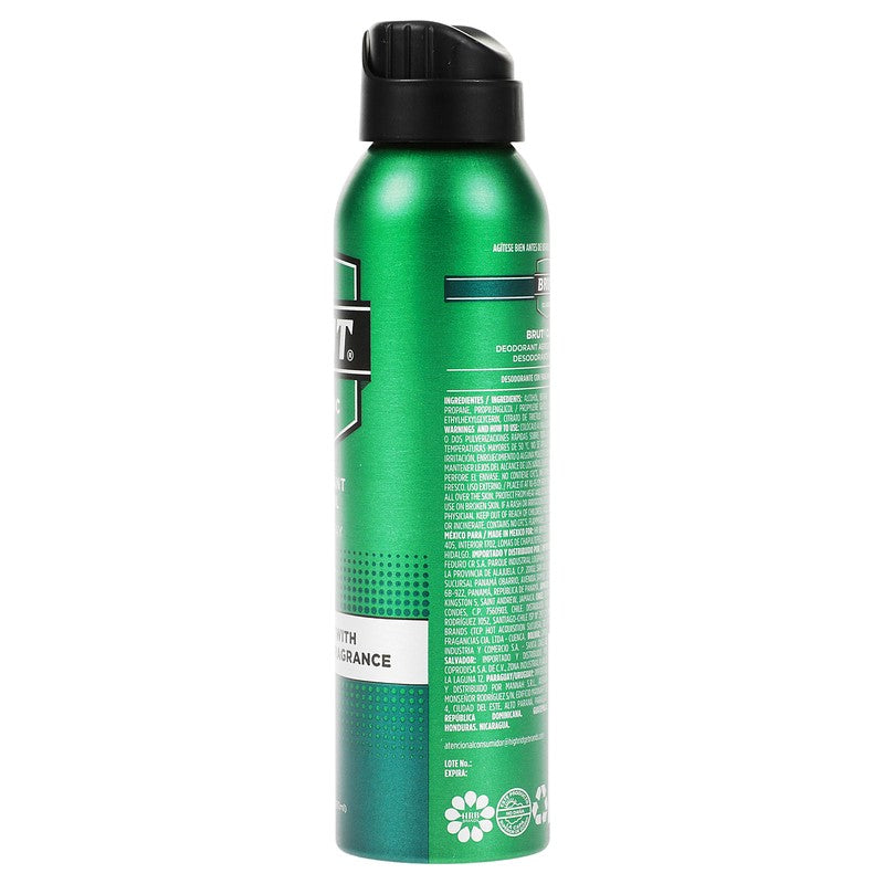 Desodorante Brut Classic 150 Ml Spray 7502221187599 8