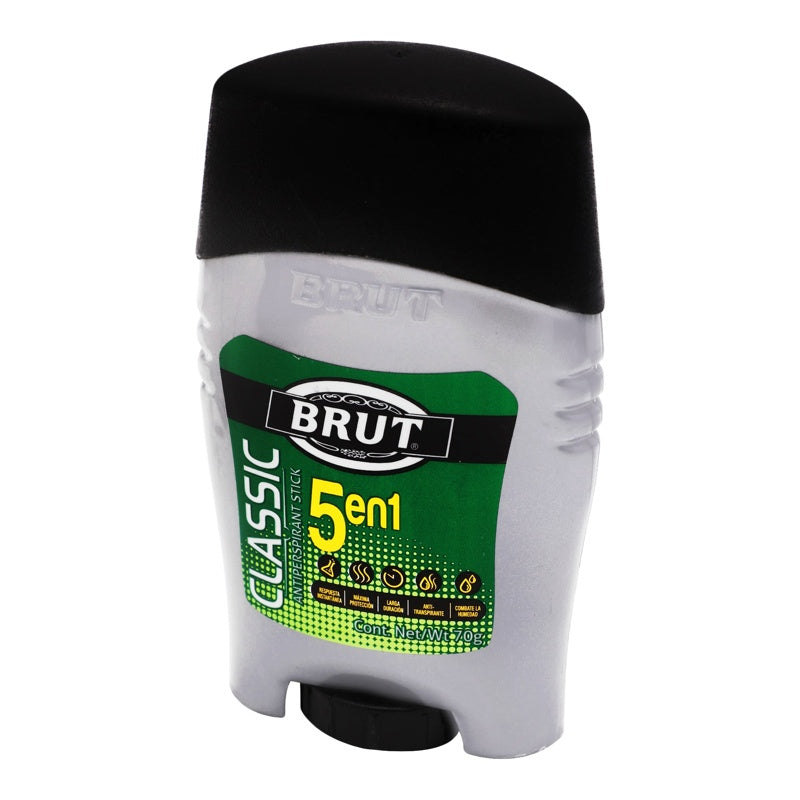 Desodorante Brut Classic 5N1 Stick 70 G perfil 3