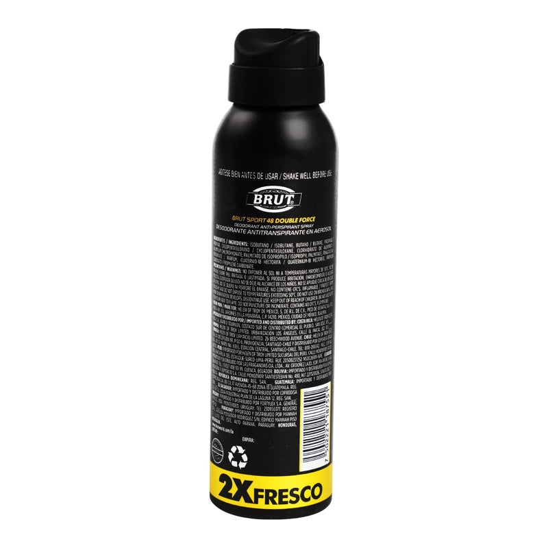 Desodorante Brut Sport48 D-For Spray 150 Ml perfil 5