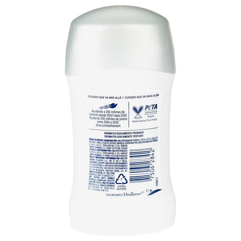 Desodorante Dove Invisible Dry 48H 45 Gr Barra 75062842 7