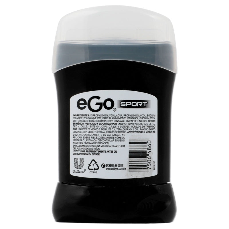 Desodorante Ego Sport Fra 24H Stick 45 Gn perfil 7