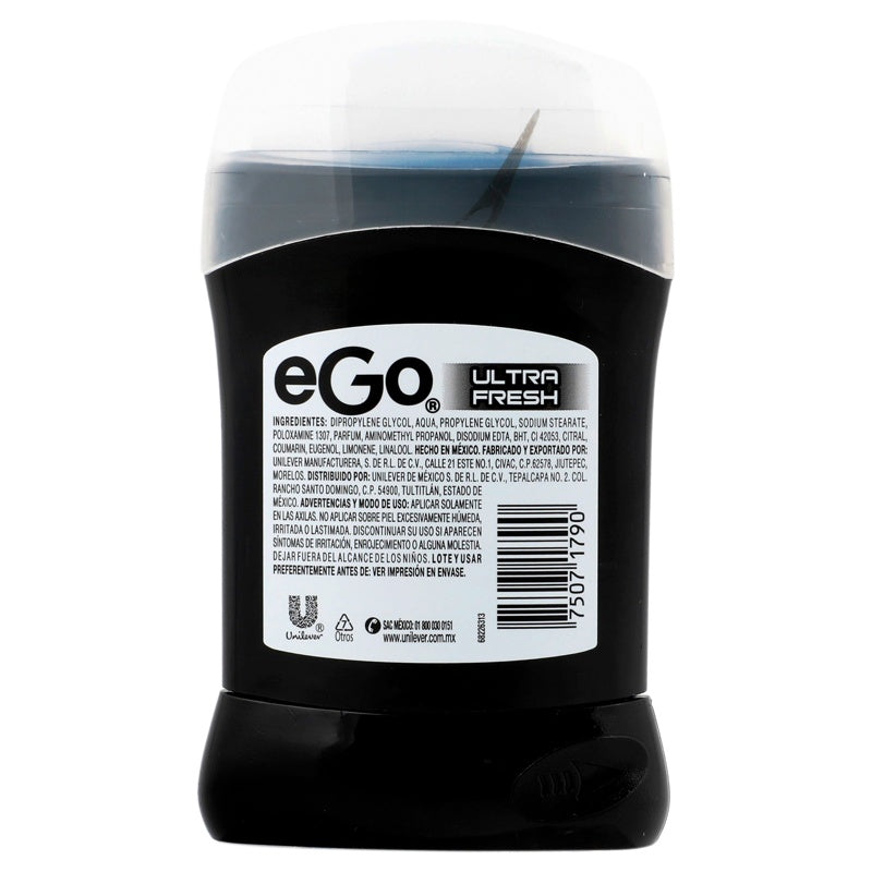 Desodorante Ego Ult-Fresh 24H Stick 45 G perfil 7