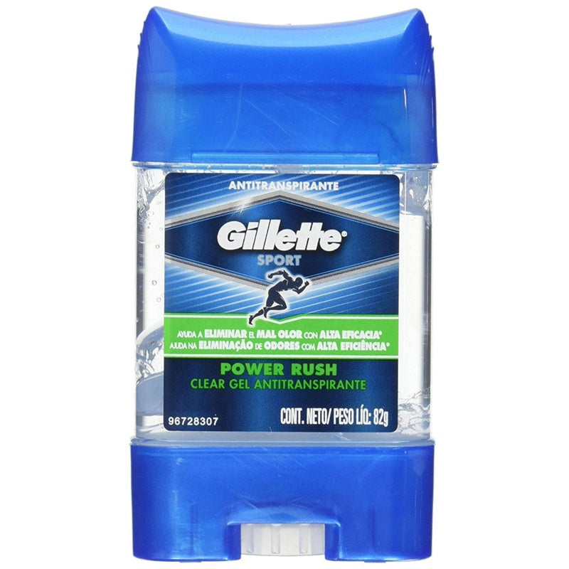 Desodorante Gillette Power Rush 82 Gr Gel