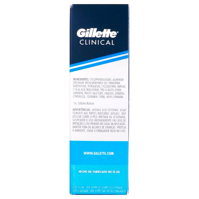 Desodorante Guillette Hydr-Gel Aloe Stick 45 G perfil 5