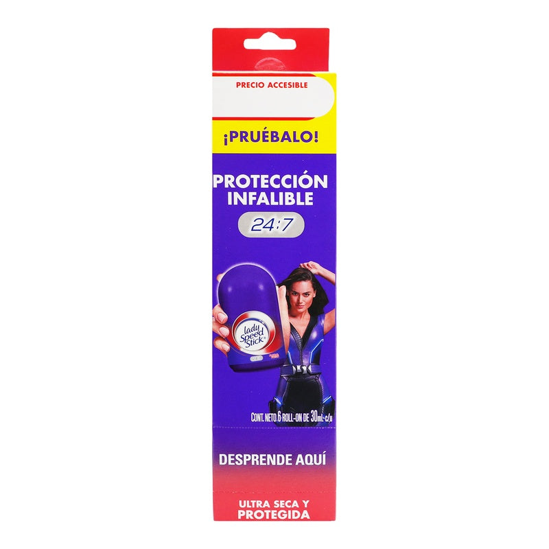 Desodorante Lady S S Rollon Exh Floral 30 Ml 7509546055411