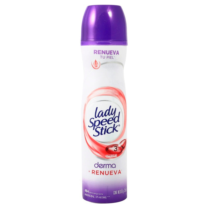 Desodorante Lady Speed Derma Omega 3 91 Gr Spray