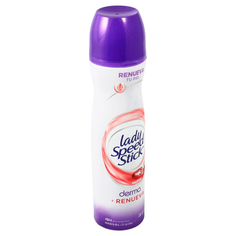 Desodorante Lady Speed Derma Omega 3 91 Gr Spray perfil 2