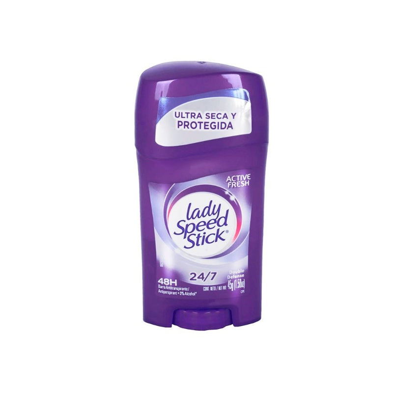 Desodorante Lady Speed Doble Defensa Active Fresh 45 Gr