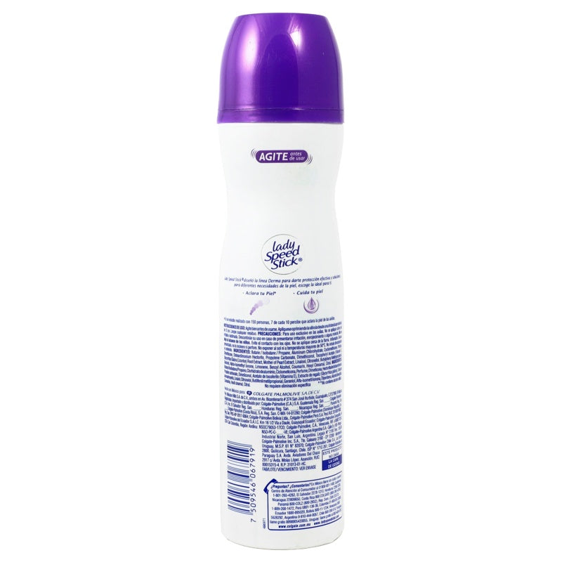 Desodorante Ladys Speed Stick Derma E Spray 91 Gr perfil 11